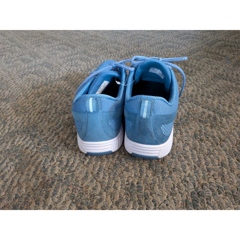 Orthofeet 984 Coral Blue Stretch Knit Walking Shoes Womens 11.5 D Wide Comfort - Picture 4 of 8